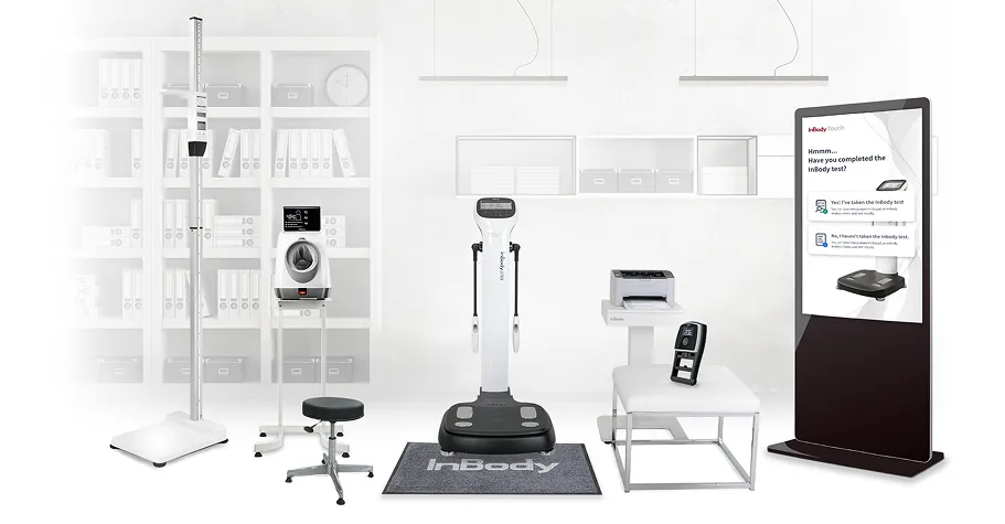 VitalScan Health Corner volledige meetopstelling